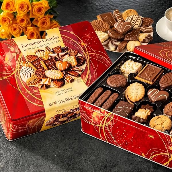 Amazon.com: European Chocolate Assorted Cookies - 2 lbs 13.9 oz